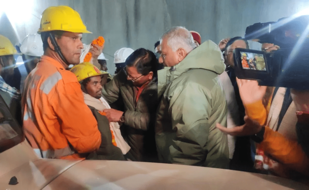 Uttarakhand
Uttarakhand tunnel
chief Minister
