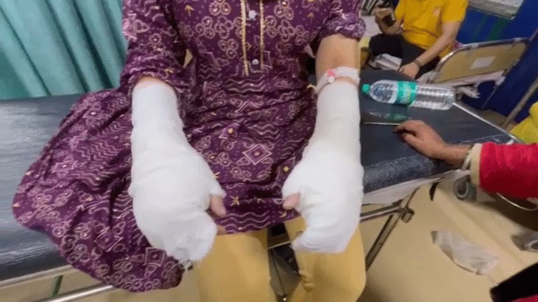 Delhi University student acid attack DU campus safety alert