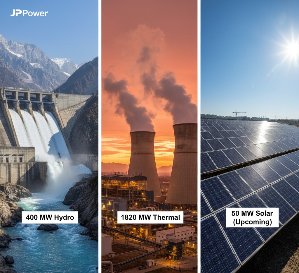 JP power share price