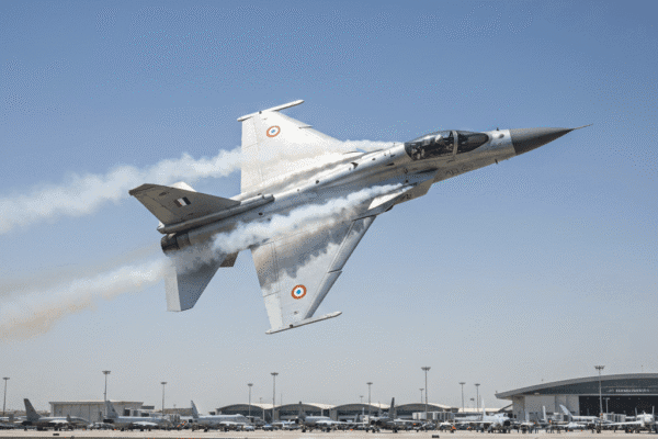 Tejas Crash in Dubai Show