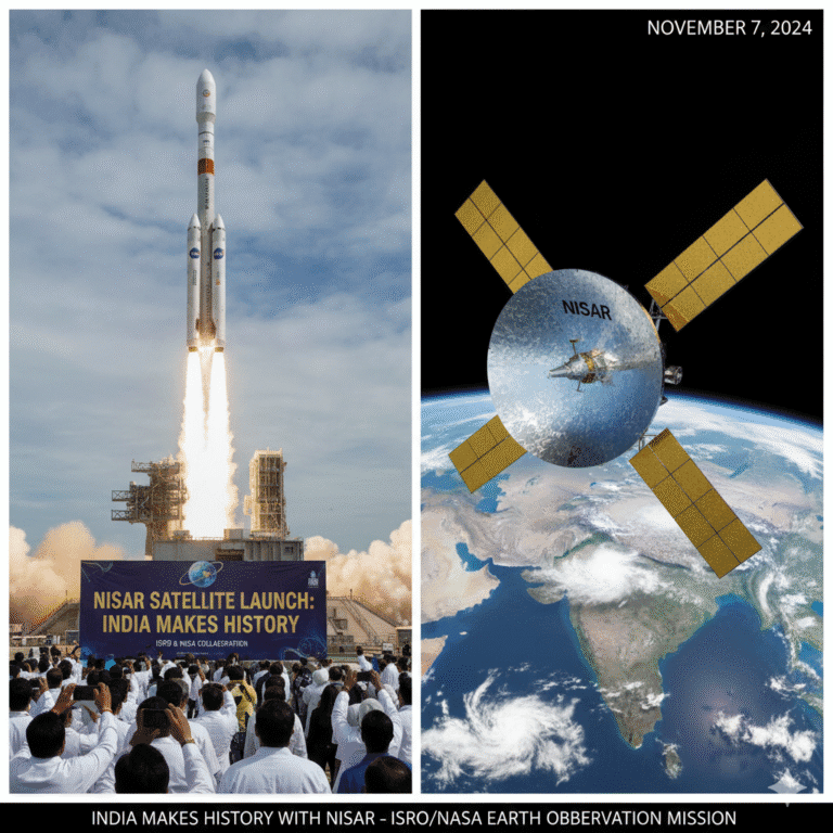 NISAR Satellite Launch: India Makes History November 7