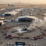 Tejas crash in Dubai Dubai Airshow 2025 Indian fighter jet Pilot killed HAL Tejas