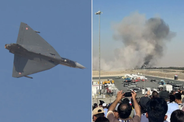 Tejas crash in Dubai
Dubai Airshow 2025
Indian fighter jet
Pilot killed 
HAL Tejas